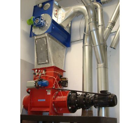 Screw Compactor for Compacting Airlaid Dust