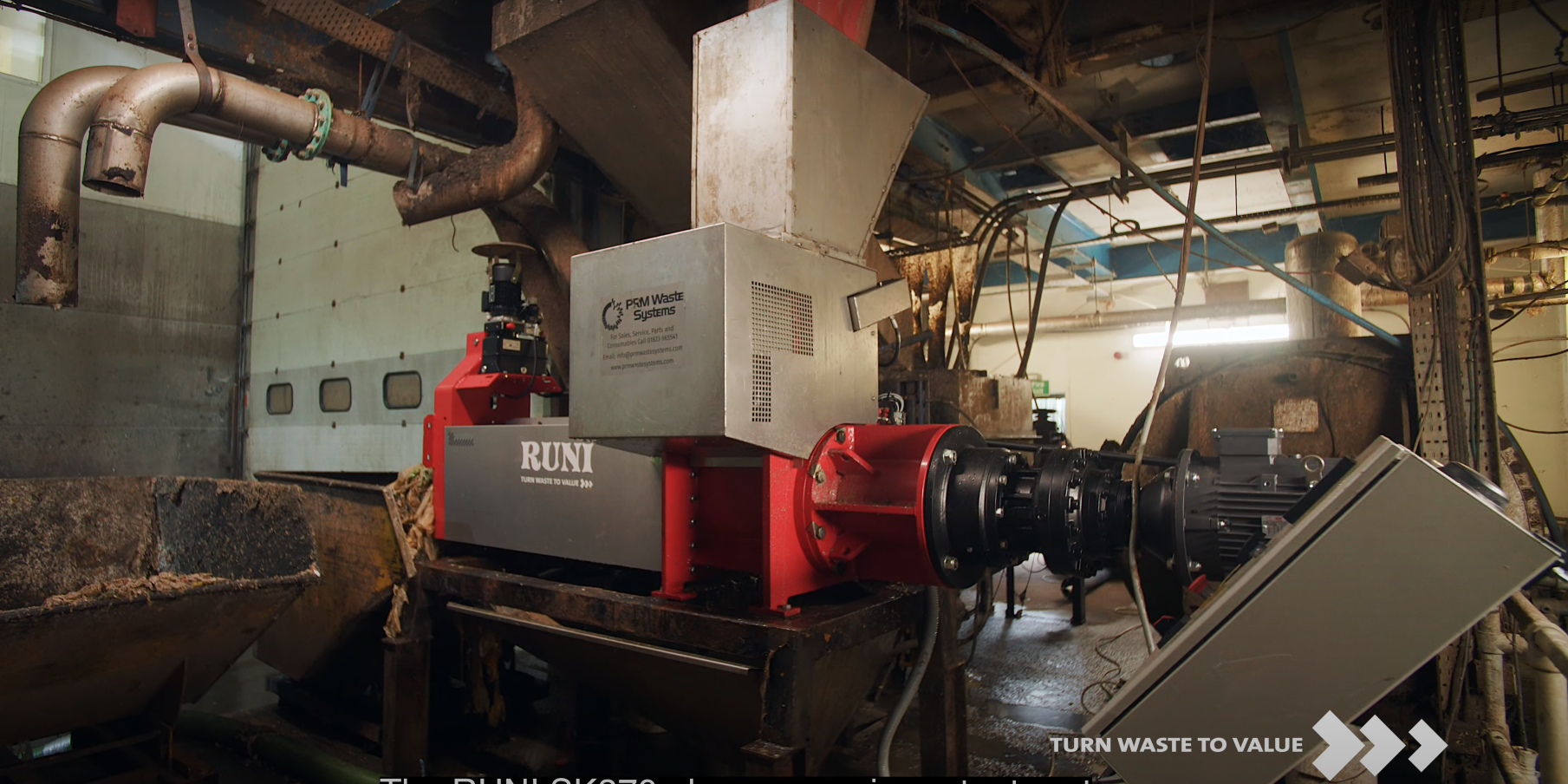 RUNI SK370 for AD plant at Langage Farm